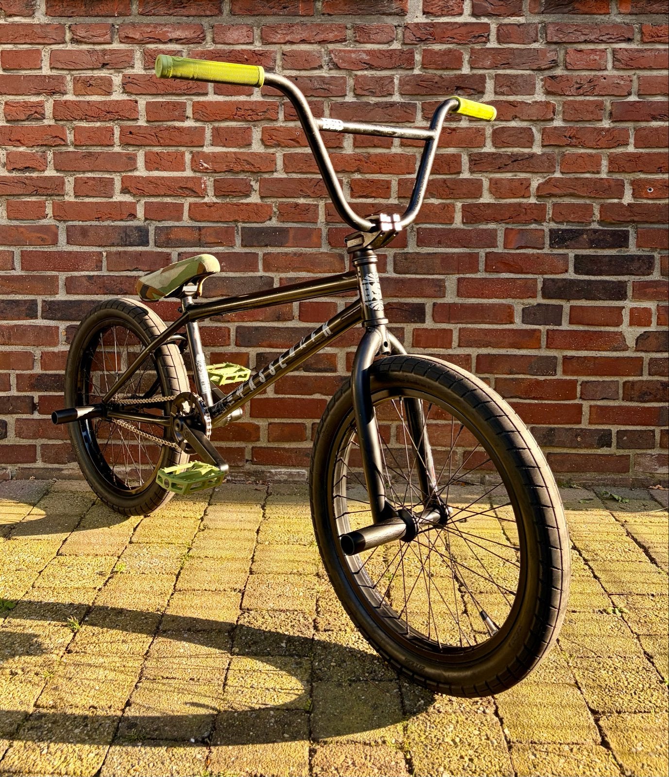 BSD Passenger BMX 21.1 inch, Fietsen en Brommers, Ophalen, 20 tot 24 inch, Zo goed als nieuw, Voetsteunen