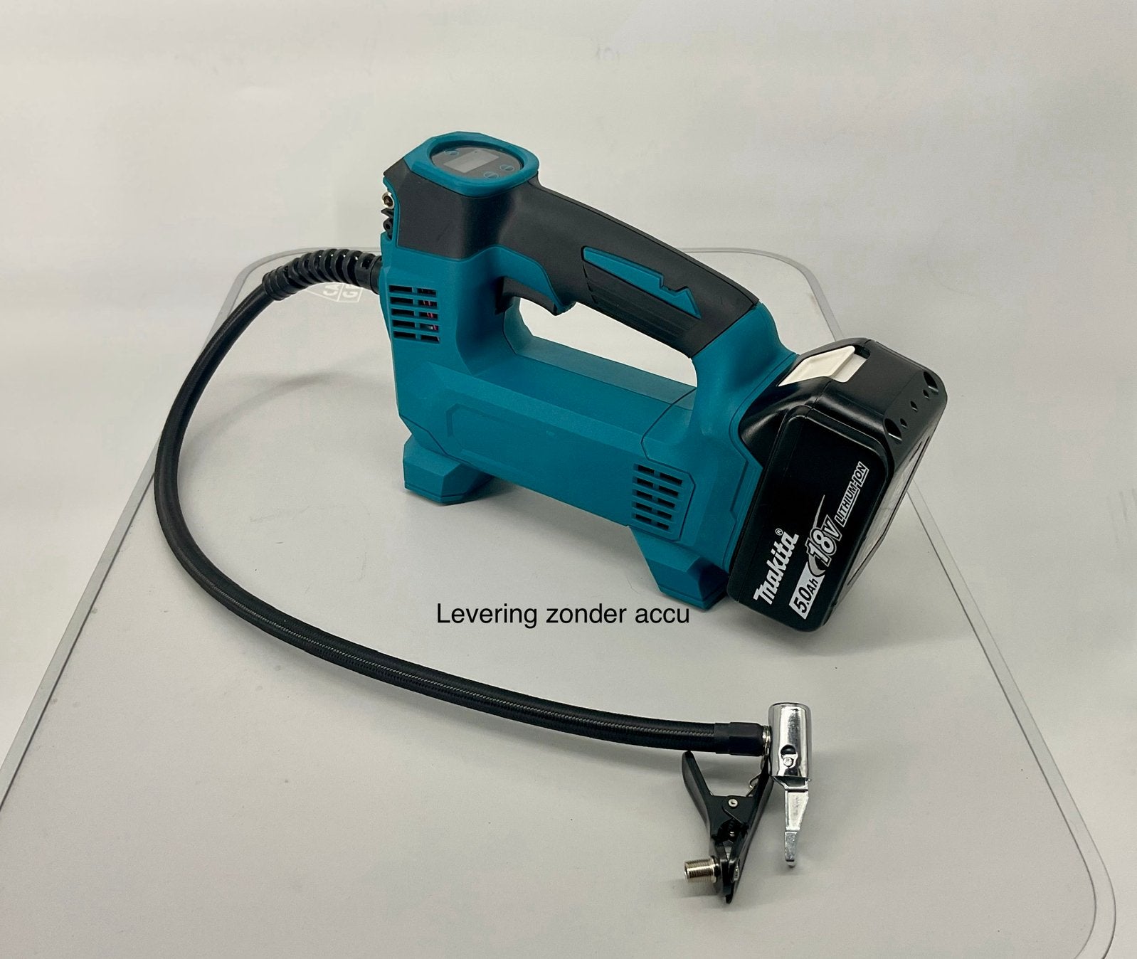 Nieuwe accu luchtpomp/compressor werkend op Makita 18V LXT, Ophalen of Verzenden, Nieuw