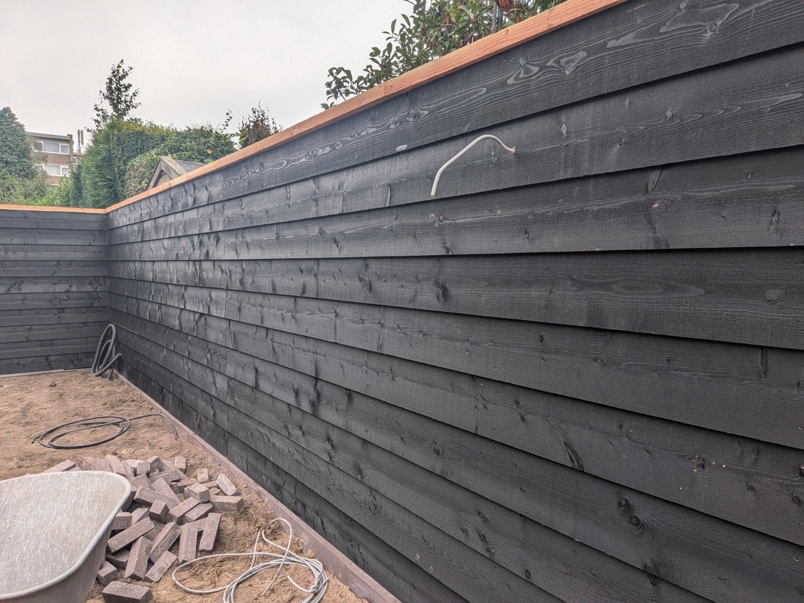 Zwarte Potdeksel Planken - Vuren en Douglas, Ophalen, Nieuw, 250 cm of meer, Planken