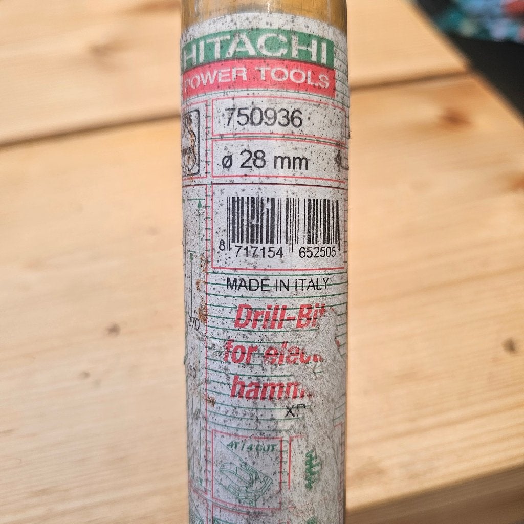 Betonboor Hitachi ø28mm, Ophalen, Nieuw, Boormachine