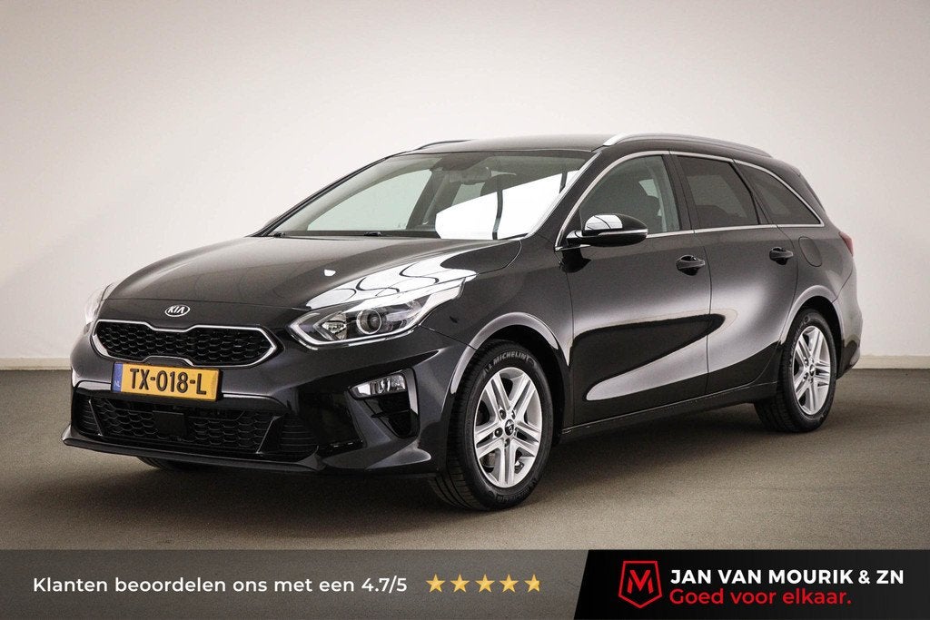 Kia Ceed Sportswagon 1.4 T-GDi DynamicPlusLine | STOEL / STU, Auto's, Kia, Voorwielaandrijving, Euro 6, 4 cilinders, Leder en Stof