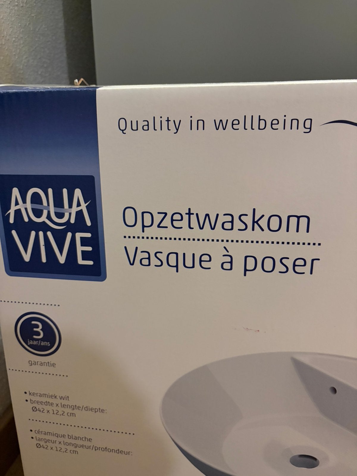 Opzet waskom, Ophalen, Overige typen, Nieuw, 50 tot 100 cm