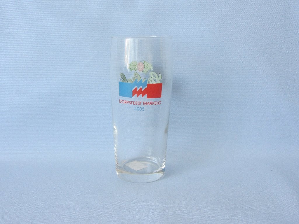 diverse grolsch fluitjes logo 7 - met opdruk, Ophalen of Verzenden, Gebruikt, Glas of Glazen, Grolsch