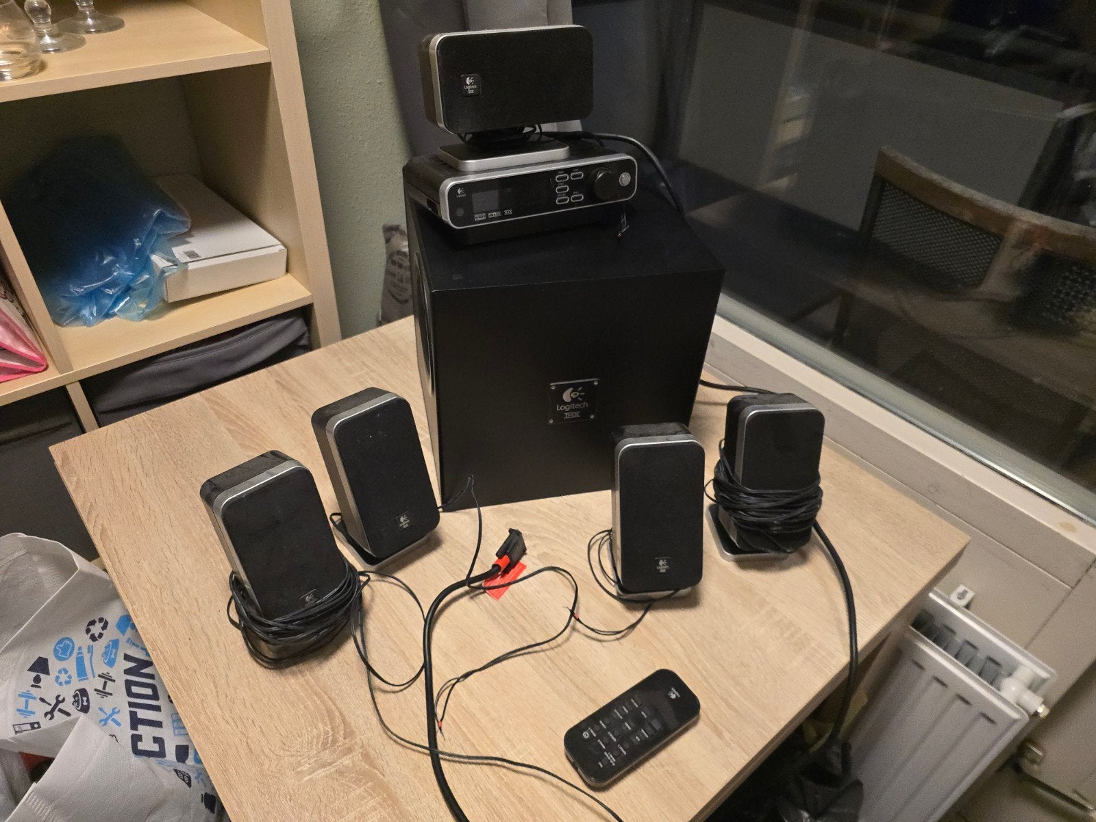 Logitech Z-5400 5.1 speakerset, Computers en Software, Pc speakers, Ophalen, Gebruikt, Audiokanaal 5.1, Logitech