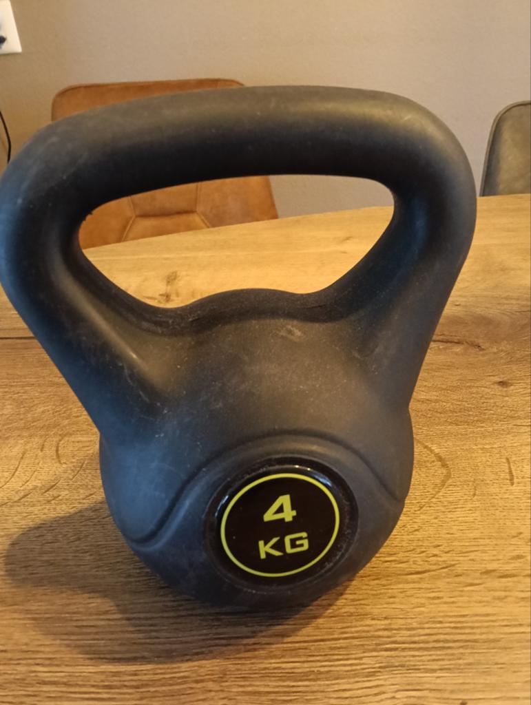 Kettlebell 4 kg, Ophalen, Gebruikt, Kettlebell
