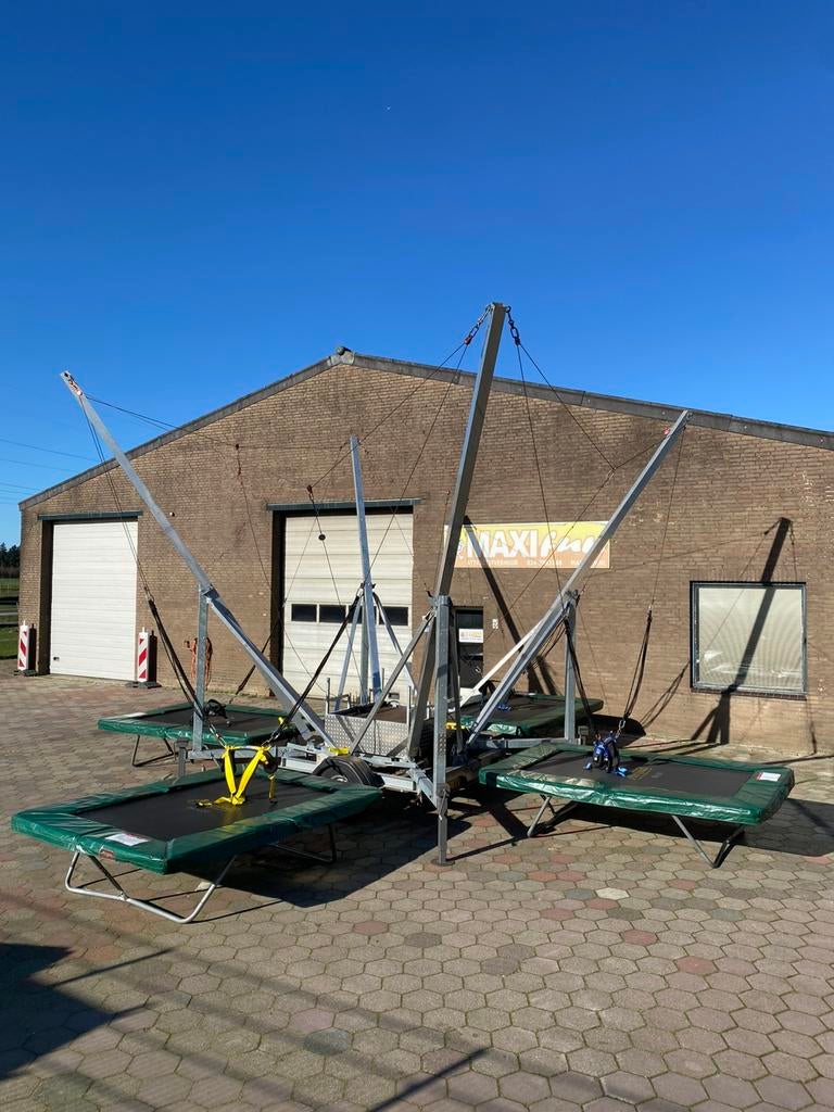 ‼️ te huur BUNGEE TRAMPOLINE bij MaxiFun ‼️, Ophalen, Zo goed als nieuw, Overige