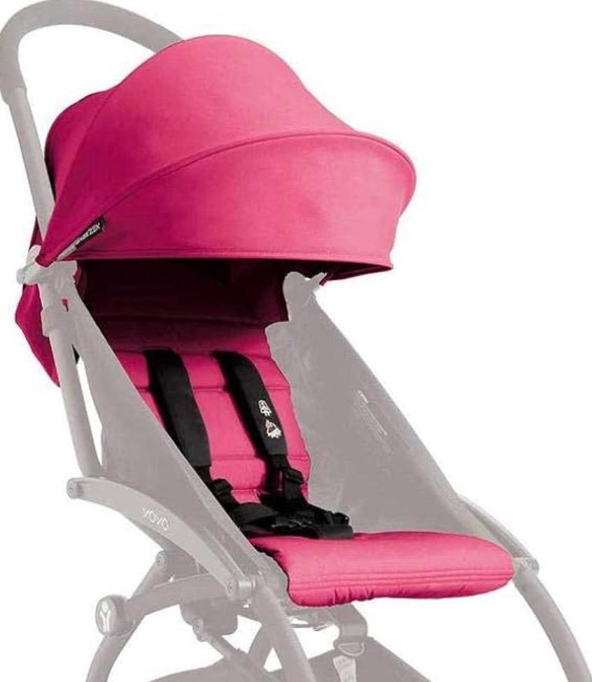 Babyzen YOYO 6+ colour pack roze, Ophalen, Zo goed als nieuw, Kinderwagen, Overige merken