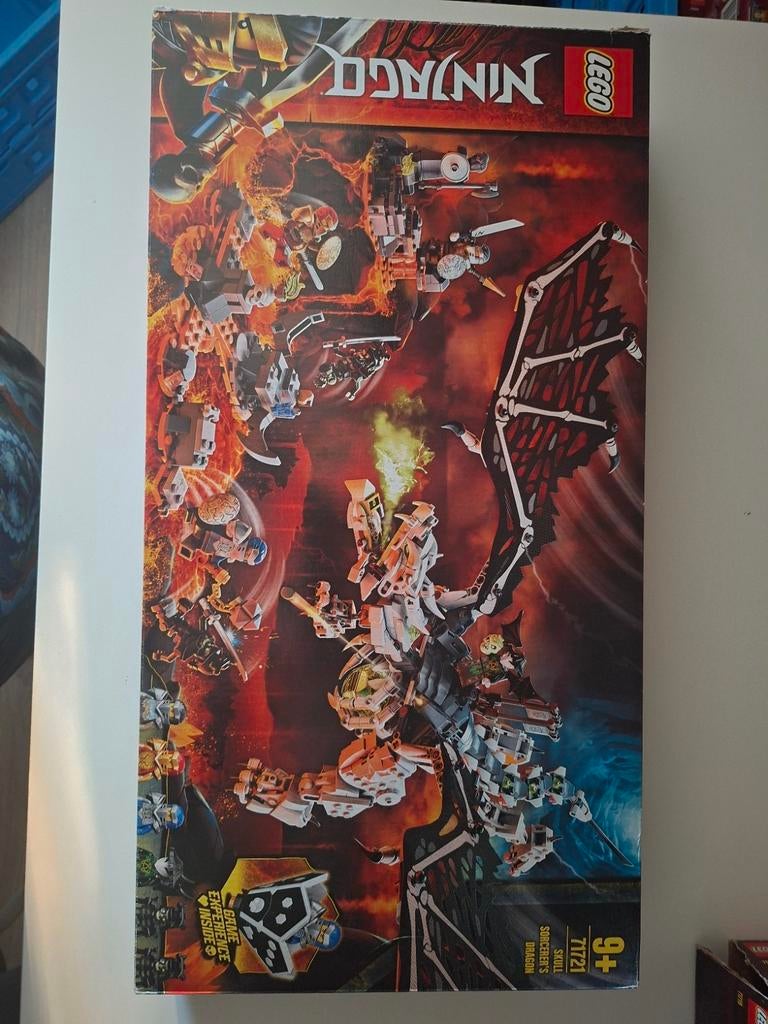 Lego Ninjago set 71721 Draak van de Schedeltovenaar, Gebruikt, Lego, Ophalen of Verzenden, Ninjago