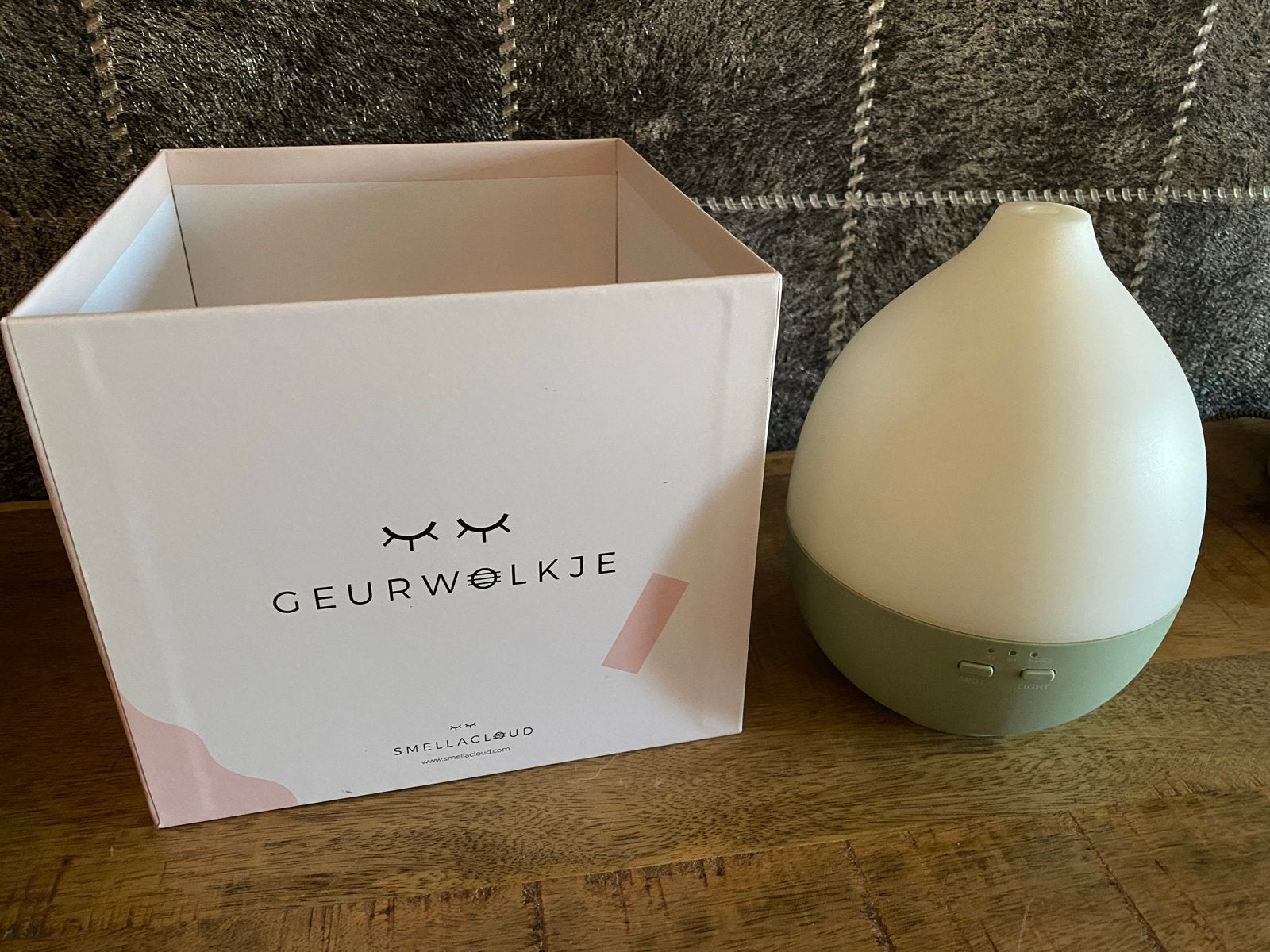 Geurwolkje Aroma Diffuser - Zo goed als nieuw, Kunststof, Ophalen of Verzenden, Zo goed als nieuw, Modern