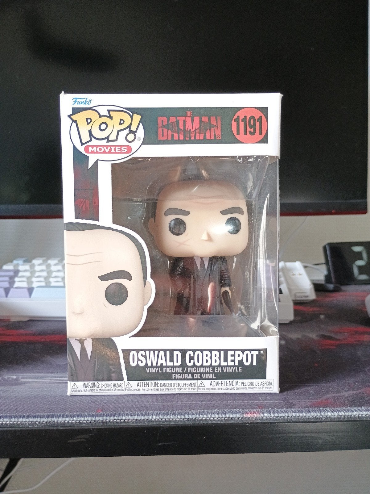 Funko Pop! The Batman - Oswald Cobblepot (1191), Ophalen, Zo goed als nieuw