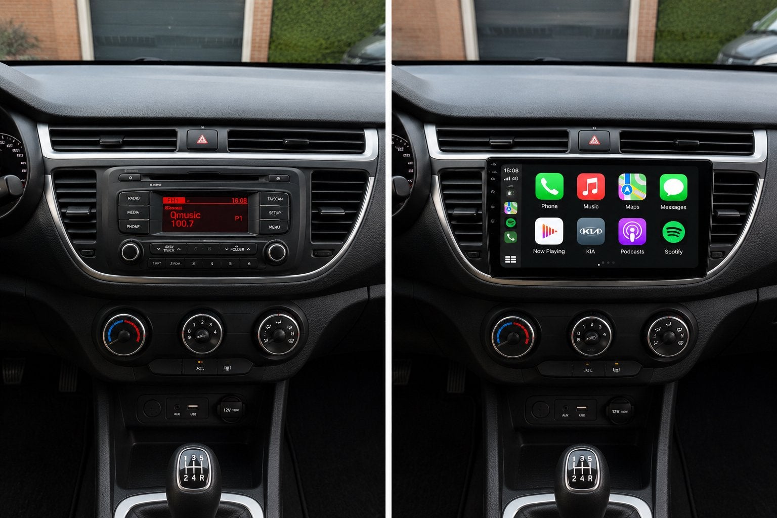 Kia Rio CarPlay & Android Auto Inbouw, Auto diversen, Autoradio's, Ophalen, Nieuw