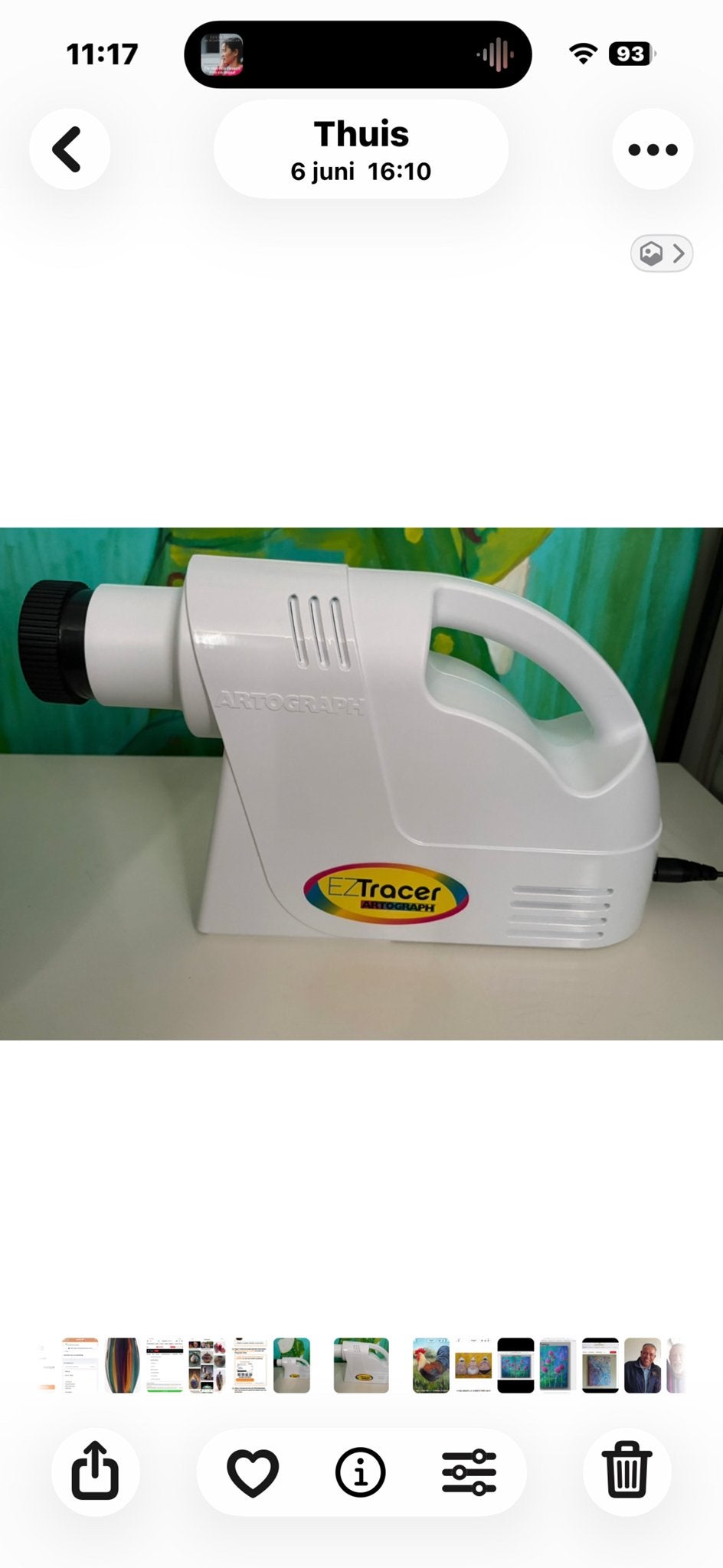 Artograph EZ Tracer Opaque Projector, Ophalen of Verzenden, Zo goed als nieuw, Overige typen