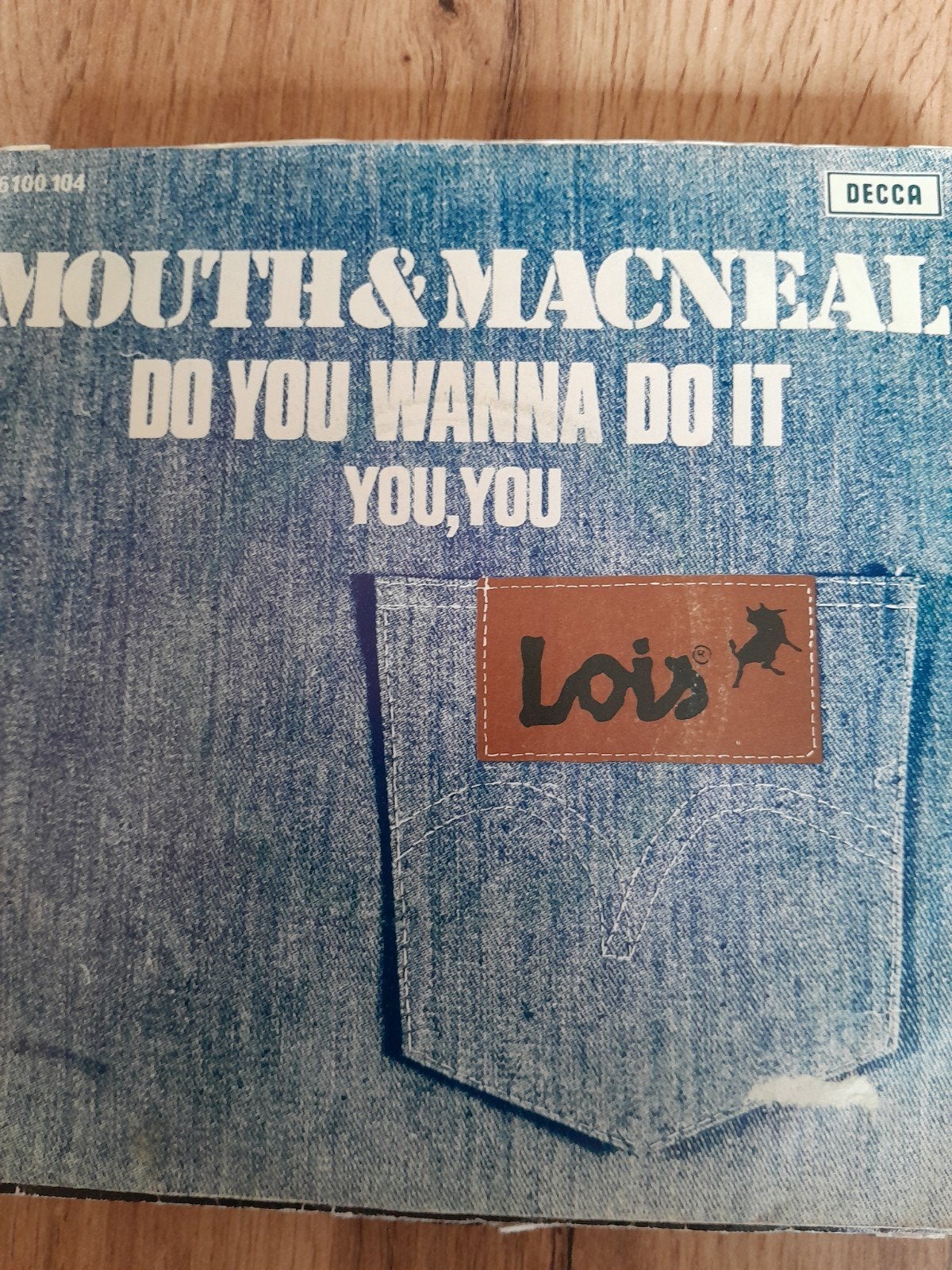mouth & macneal 7inch do you wanna do it, Cd's en Dvd's, Ophalen of Verzenden, Zo goed als nieuw, Pop