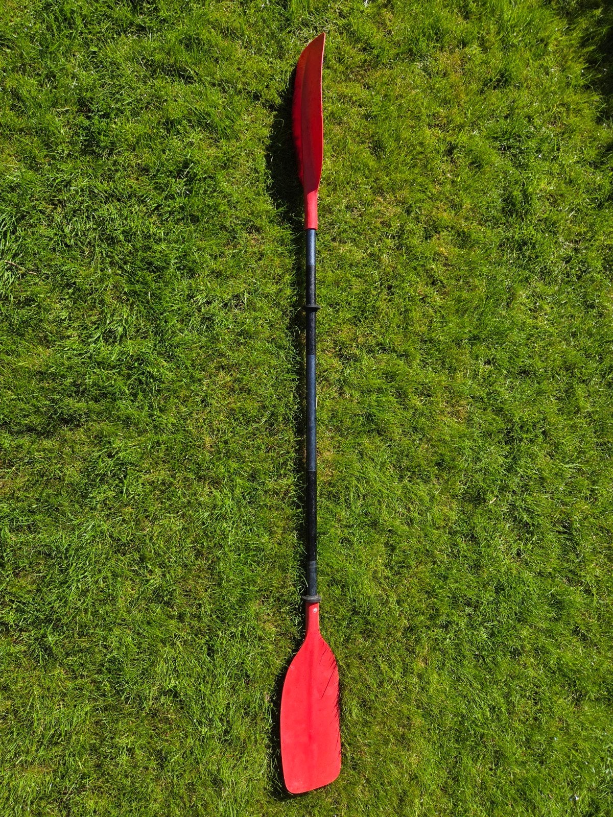 Tweedelige peddel 195 cm, Ophalen of Verzenden, Gebruikt, Dubbelbladige peddel