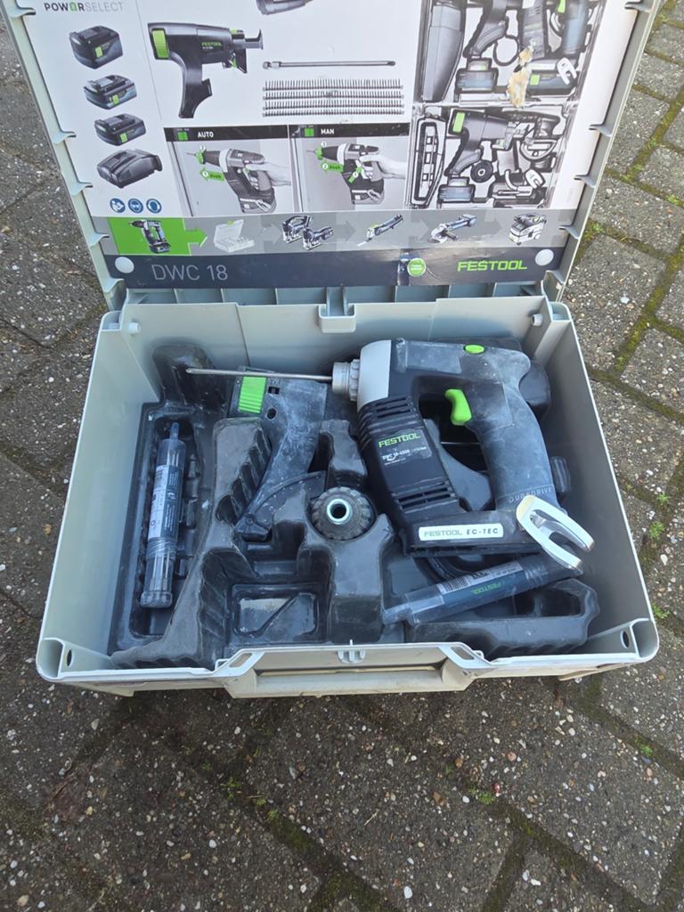 Festool DWC 18-4500 HPC 4,0 I-Plus Schroefautomaat, Ophalen of Verzenden, Gebruikt