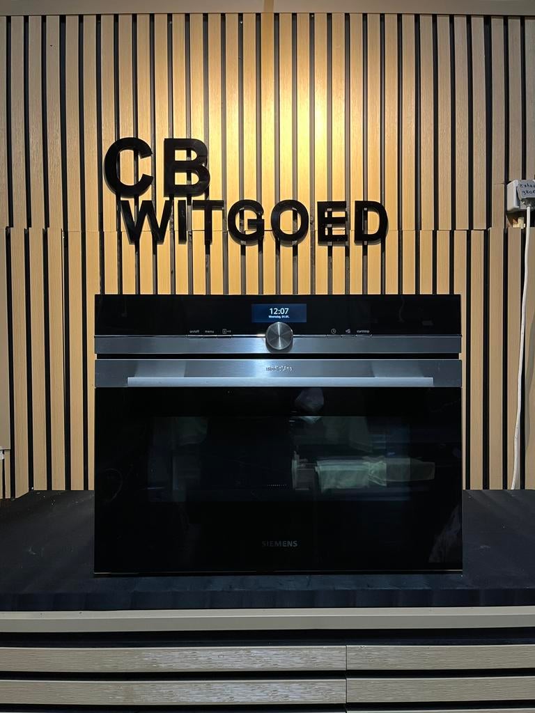 Siemens IQ700 studioline combi oven magnetron, Witgoed en Apparatuur, Ovens, Ophalen, Zo goed als nieuw, Oven met grill, Inbouw