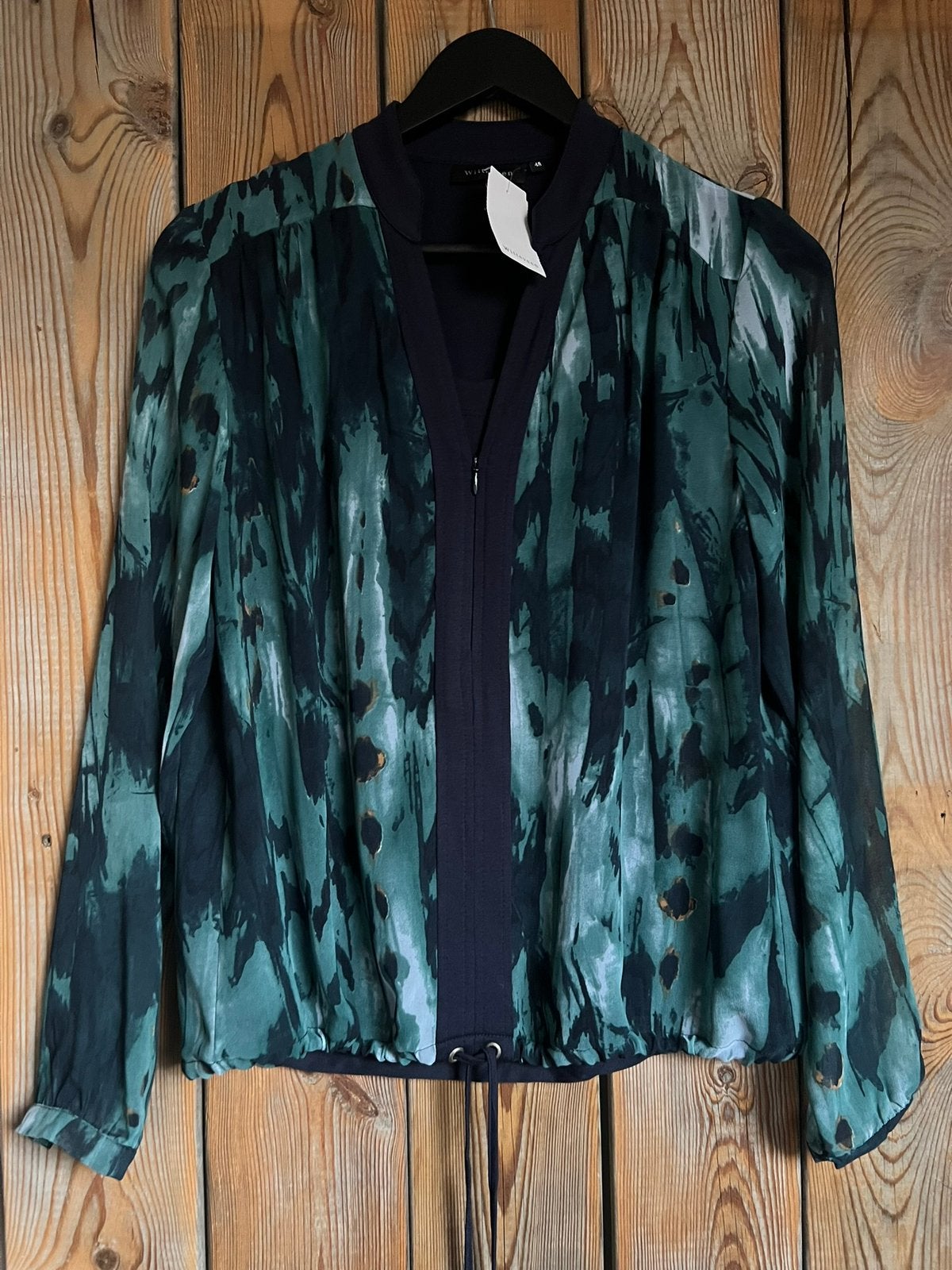 Splinternieuw blauw/groen shirtje Witteveen maat 48, Kleding | Dames, Ophalen of Verzenden, Zo goed als nieuw, Maat 46/48 (XL) of groter
