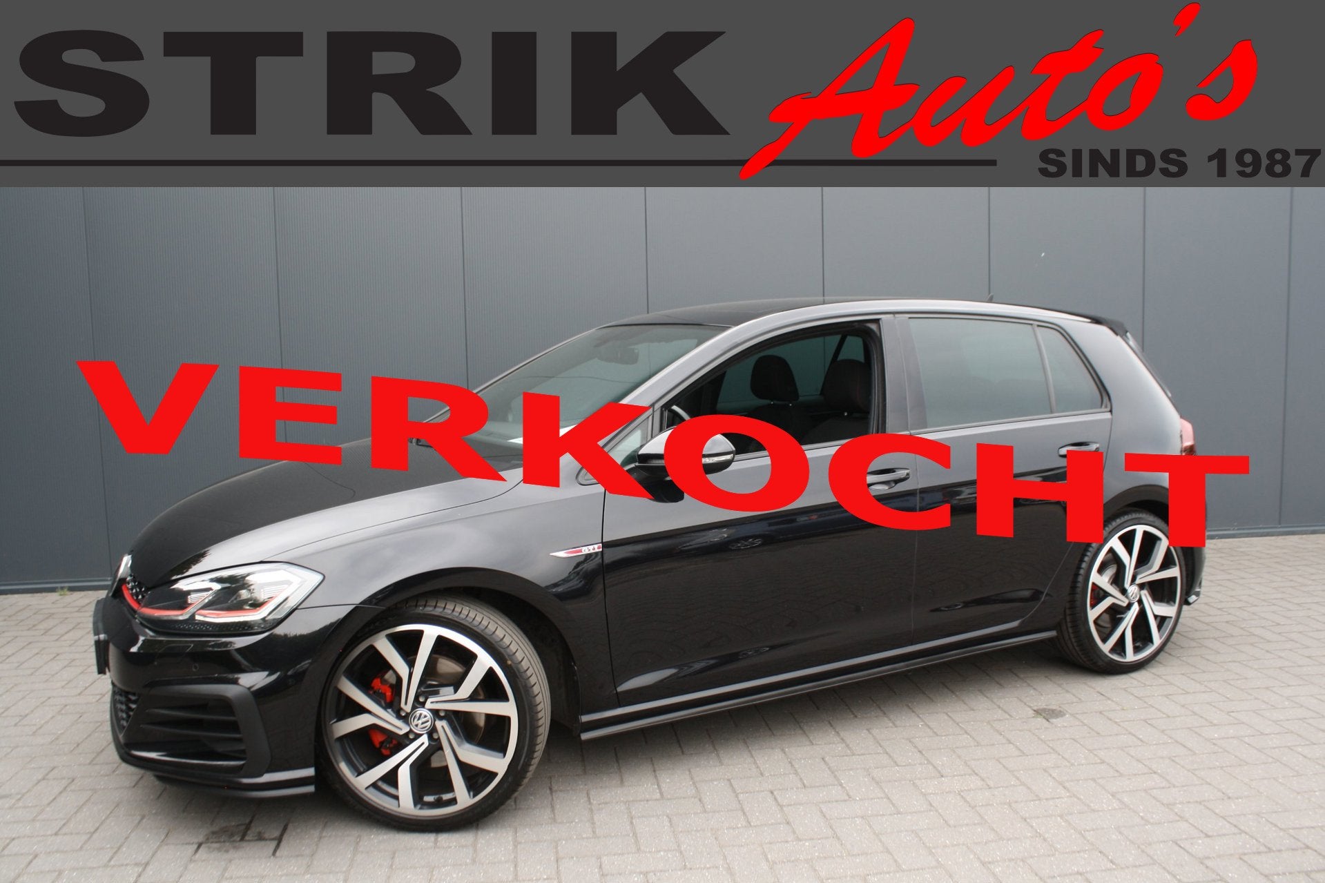 Volkswagen Golf 2.0 TSI 240PK GTI Performance - VIRTUAL COCK, Auto's, Stof, Gebruikt, 4 cilinders, Zwart