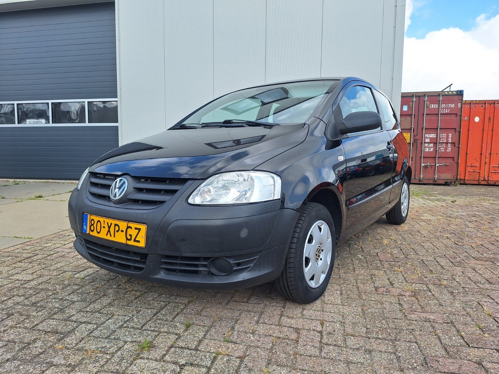 Volkswagen Fox 1.2 40KW 2007 Zwart, Auto's, Volkswagen, Voorwielaandrijving, 4 stoelen, 1198 cc, Zwart