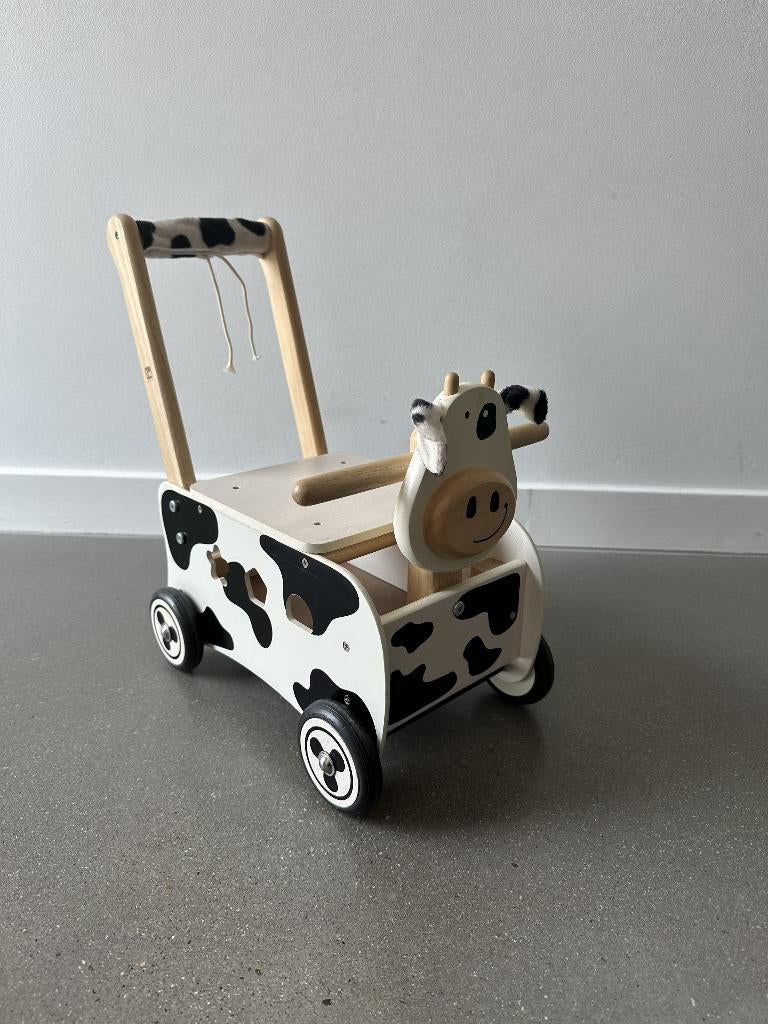 Loop(blokken)wagen Koe, Ophalen of Verzenden, Zo goed als nieuw, Onbekend, Verstelbare zitting