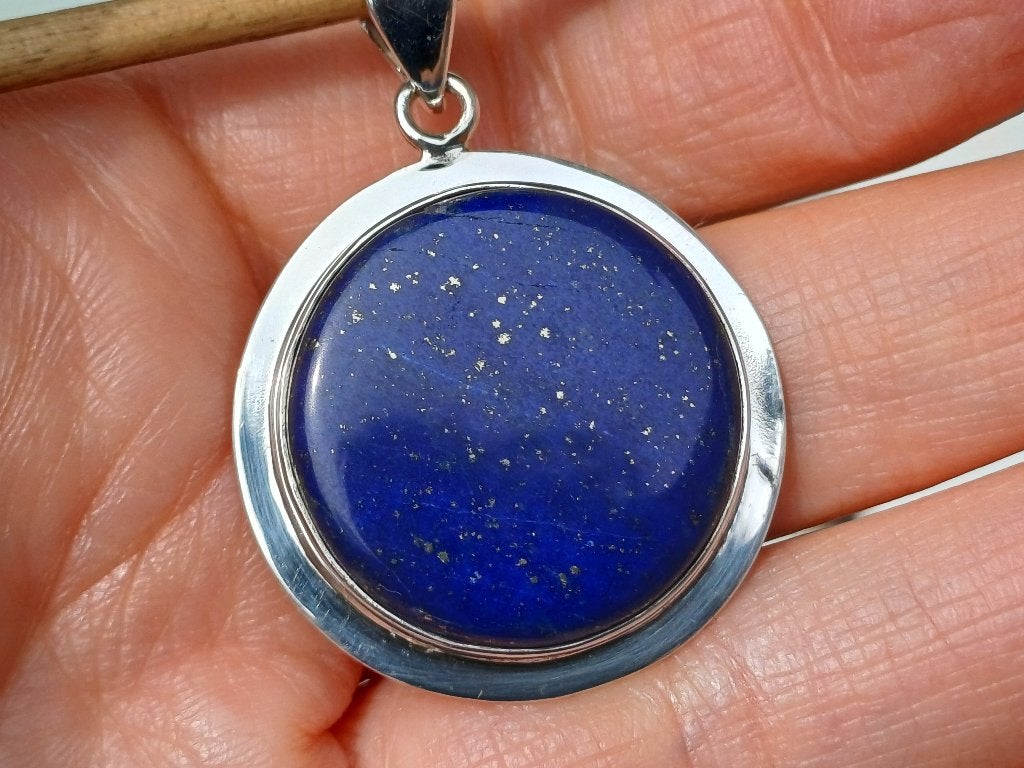 Vanoli 925 zilveren kettinghanger met prachtige lapislazuli, Daiva1973@hotmail.com, Vanoli, Blauw, Amsterdam