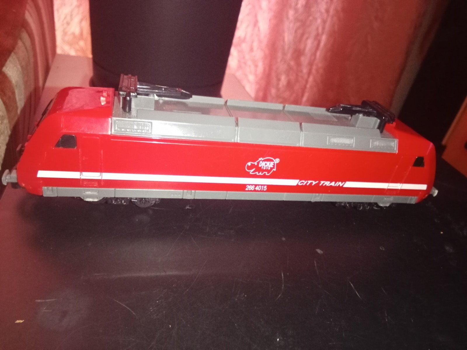 Dickie Toys City Train Locomotief - Rood (266 4015), Ophalen of Verzenden