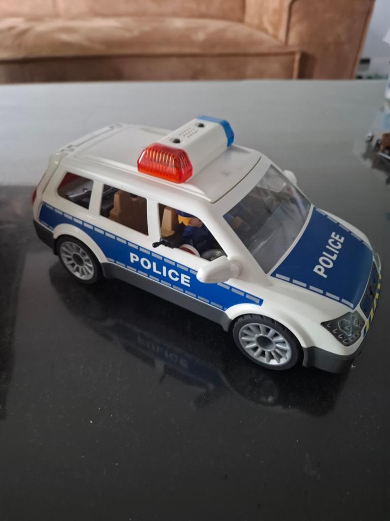 Playmobil 6873 politiewagen, Ophalen of Verzenden, Gebruikt