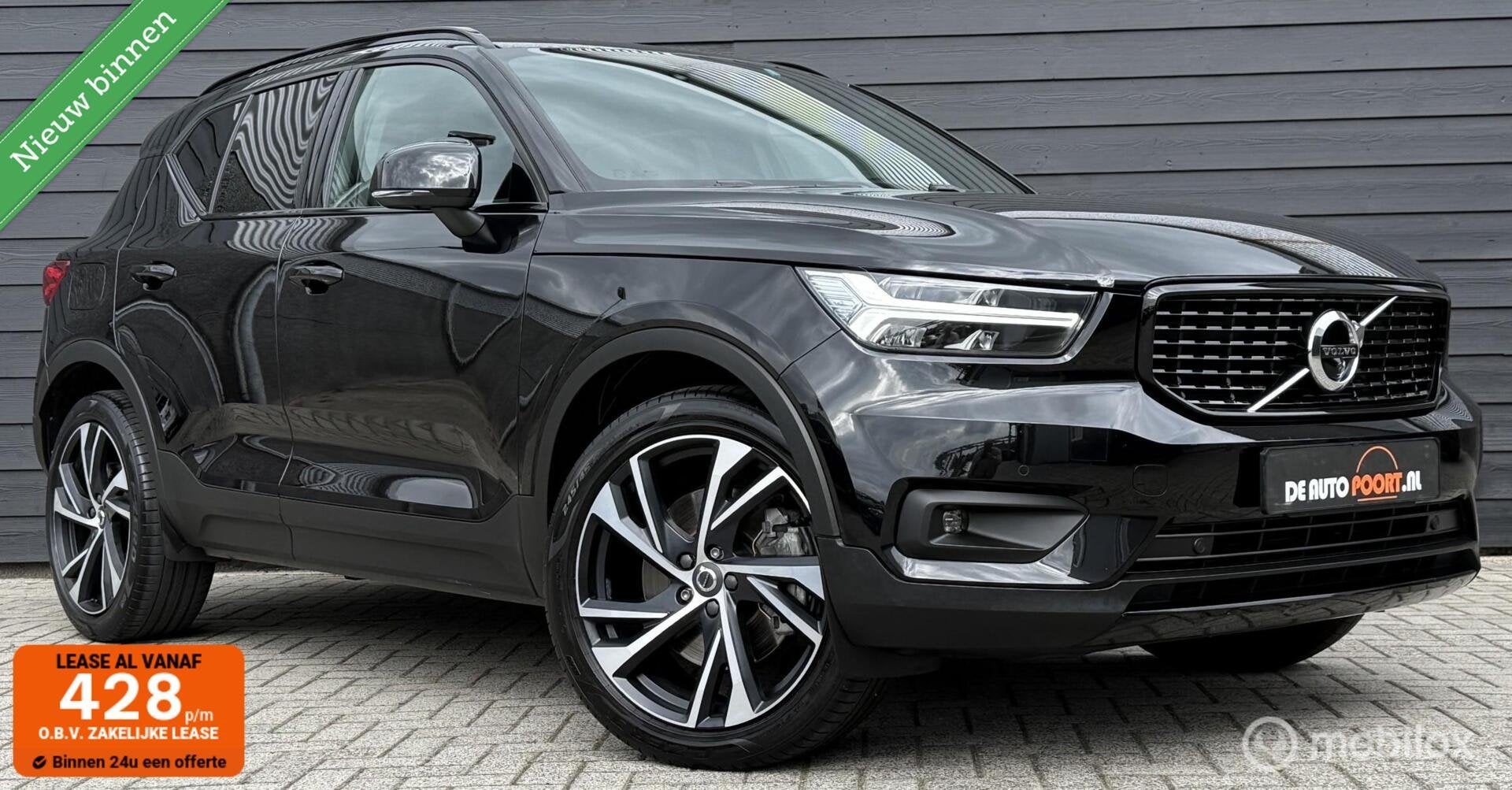 Volvo XC40 1.5 T5 Recharge 261PK R-Design Carplay/Winterpack, Auto's, Volvo, Met garantie (alle), Zwart, Plug-in hybride, Bedrijf