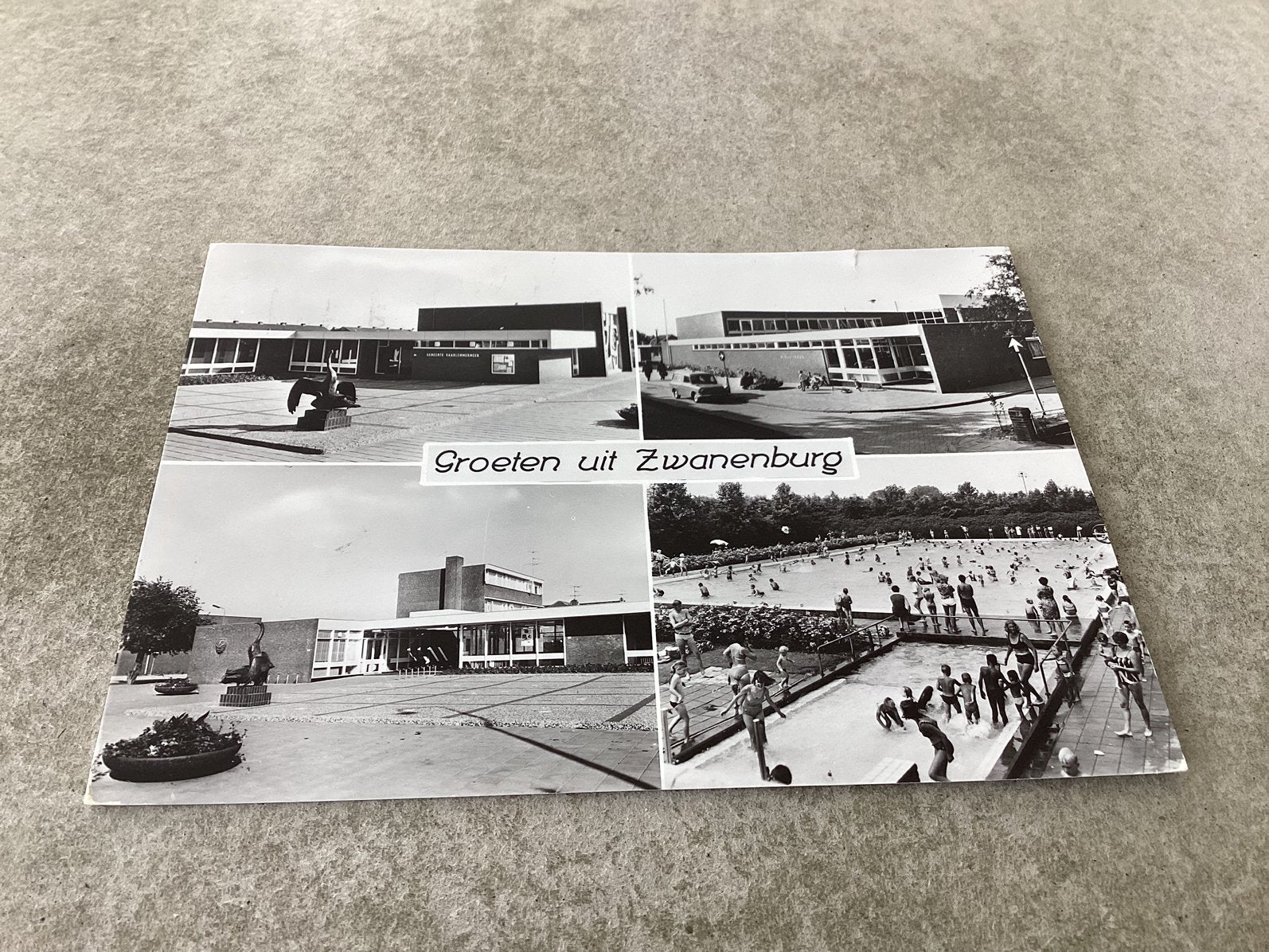 Zwanenburg.    1973, Verzamelen, Ansichtkaarten | Nederland, Ophalen of Verzenden, 1960 tot 1980