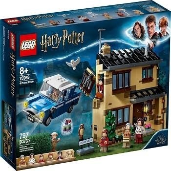 LEGO Harry Potter 4 Privet Drive & Polyjuice Potion Mistake, Lego, Harry Potter, Ophalen of Verzenden, Zo goed als nieuw