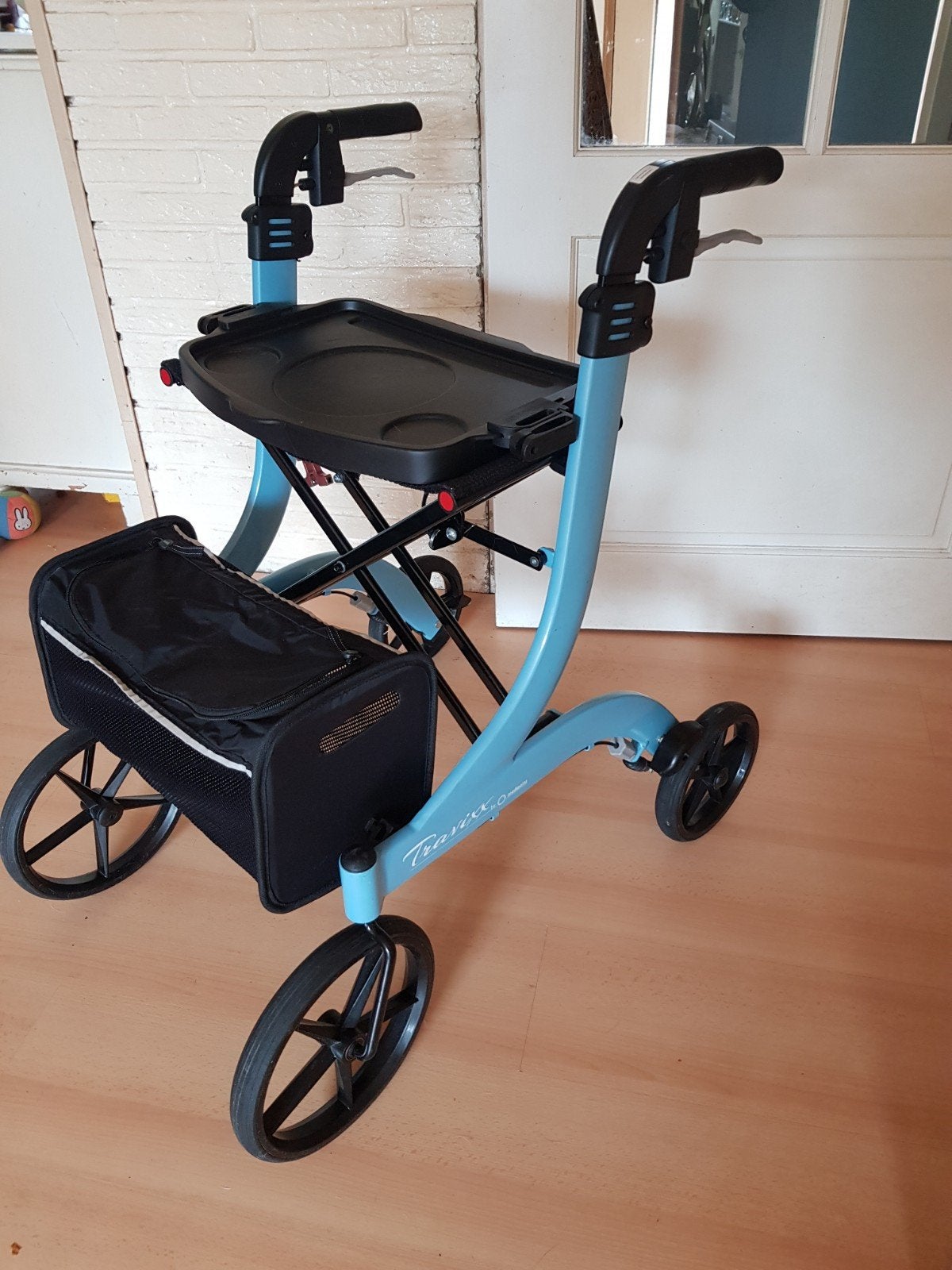 travixx  ook in bruin  rollator, Ophalen of Verzenden
