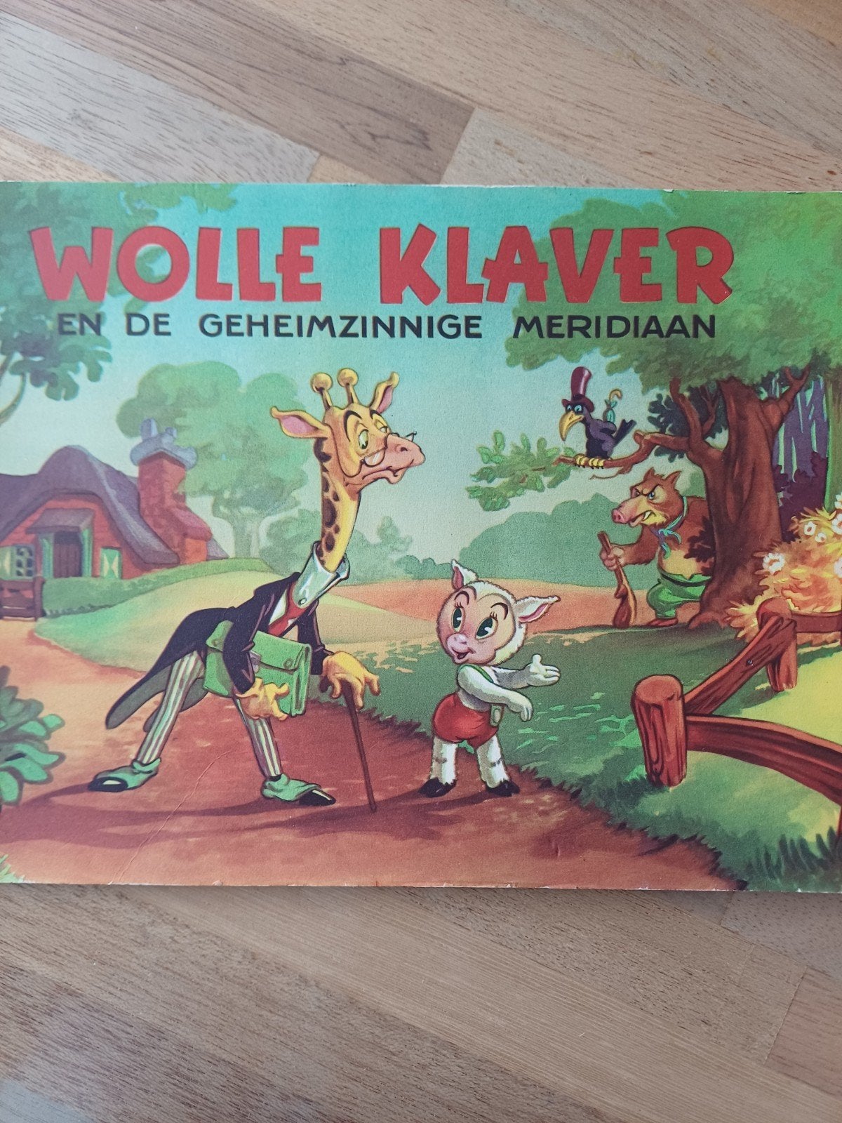 Wolle Klaver en de geheimzinnige meridiaan., Ophalen of Verzenden, Gelezen, Marten Toonder Studio's, Plaatjesalbum
