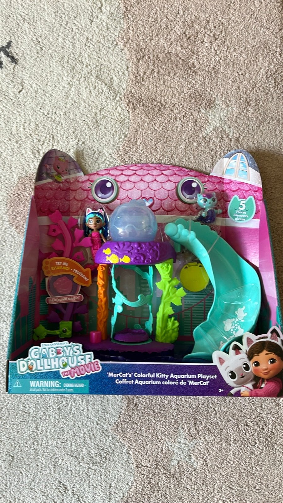 Gabby's Poppenhuis Film - MerCat's Kleurrijke Aquarium, Ophalen of Verzenden, Nieuw, Overige typen