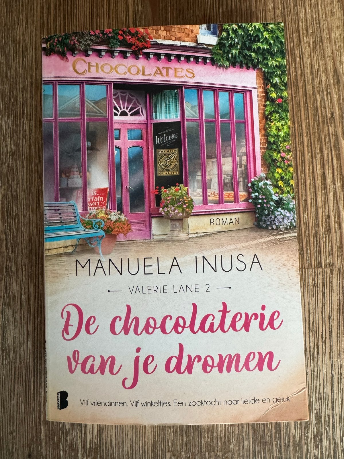 De chocolaterie van je dromen - Manuela Inusa, Ophalen of Verzenden, Zo goed als nieuw, Nederland