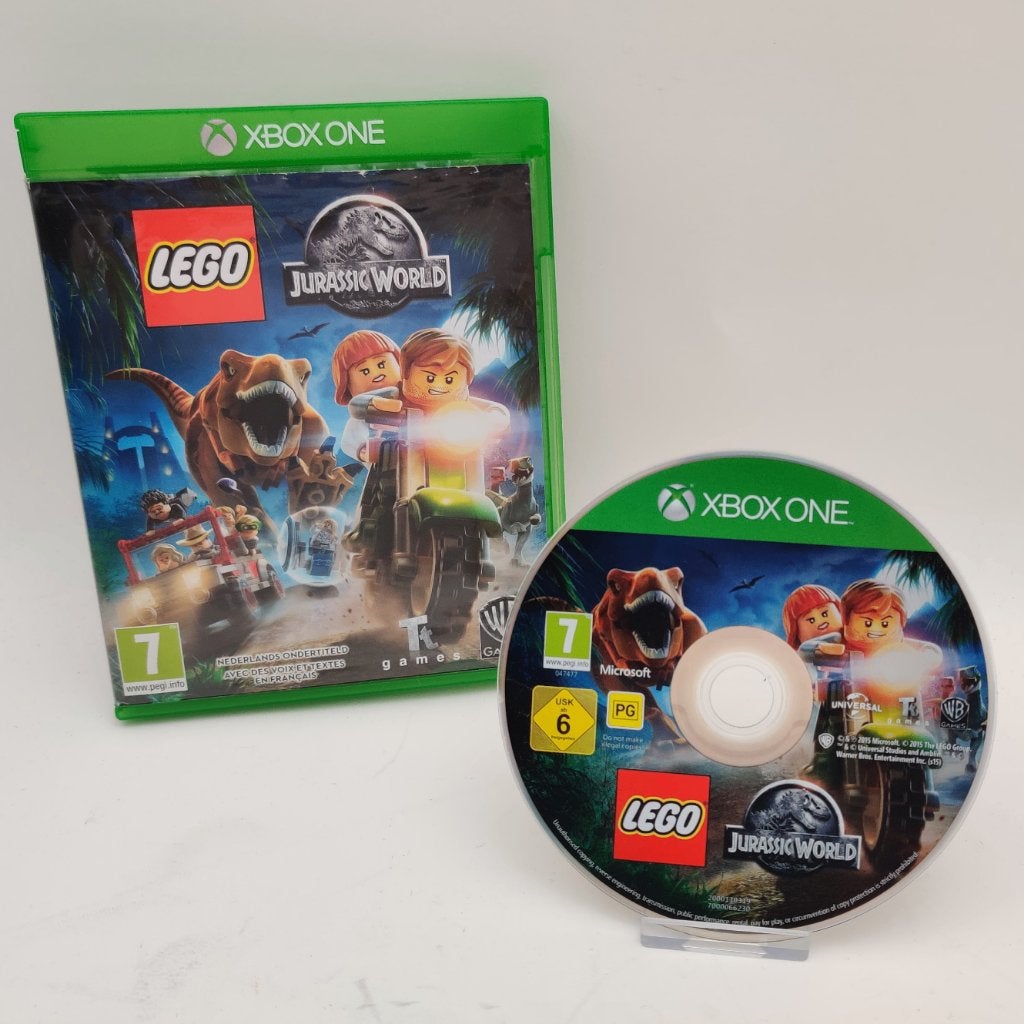 LEGO Jurassic World - Xbox One nu voor €9.99, Avontuur en Actie, 2 spelers, Ophalen of Verzenden, Zo goed als nieuw