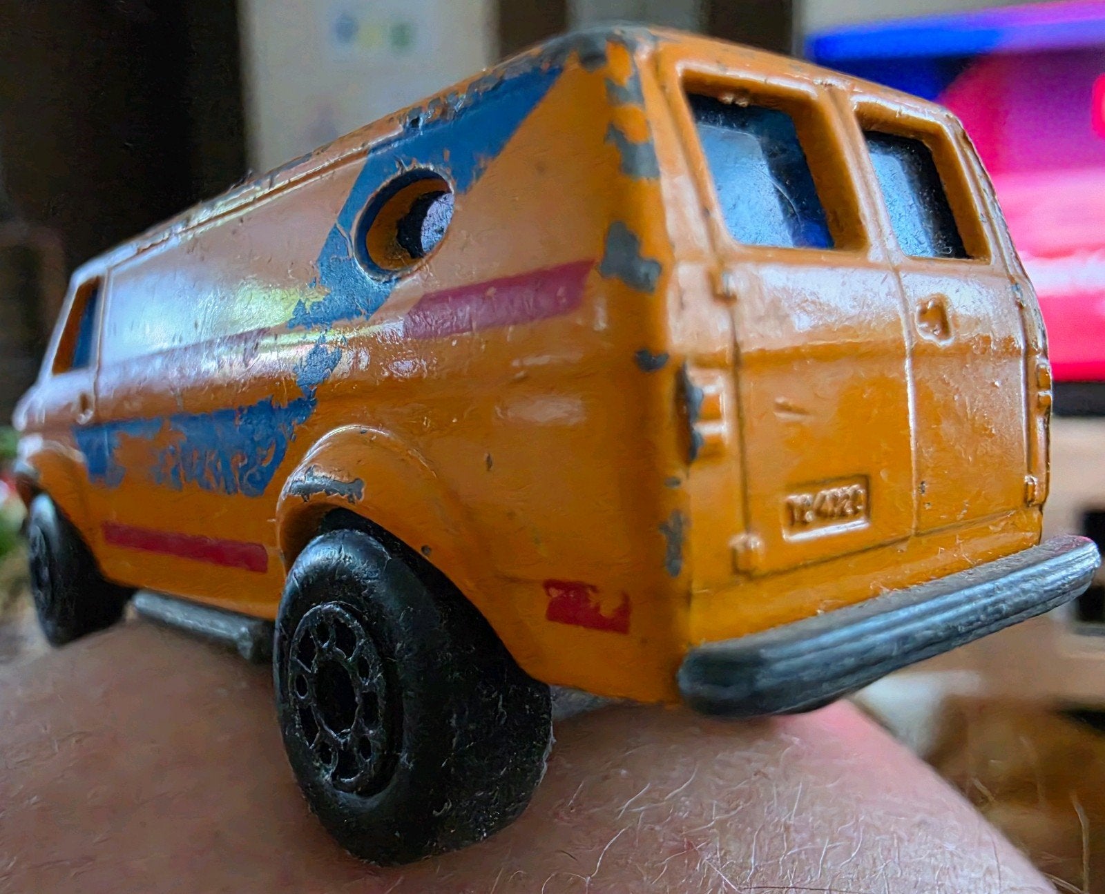 Matchbox Superfast Chevy Van 1979 - Vintage Speelgoedauto, Ophalen of Verzenden, Gebruikt, Auto