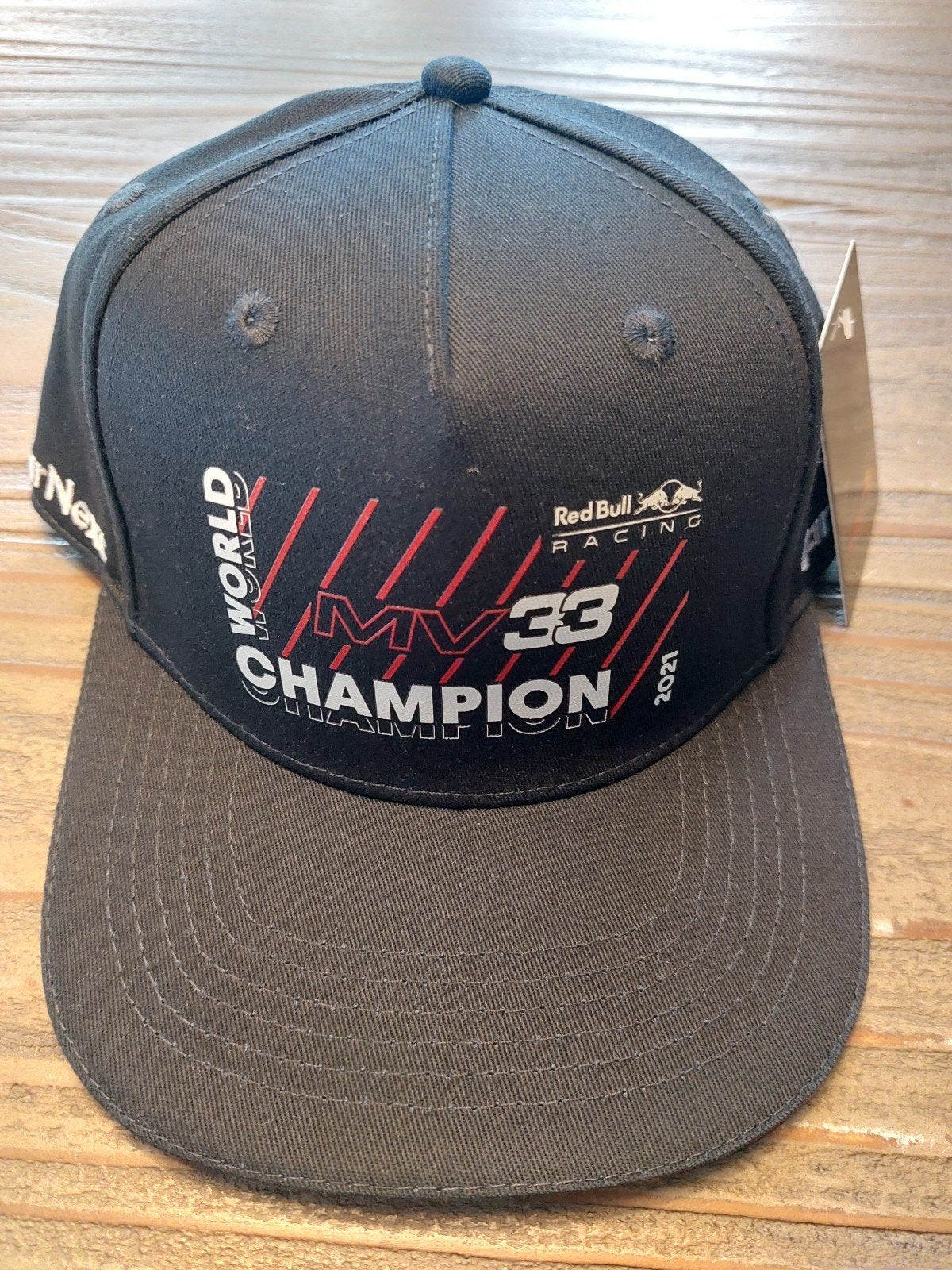 Max Verstappen Cap 2021 World Champion, Ophalen of Verzenden, Nieuw