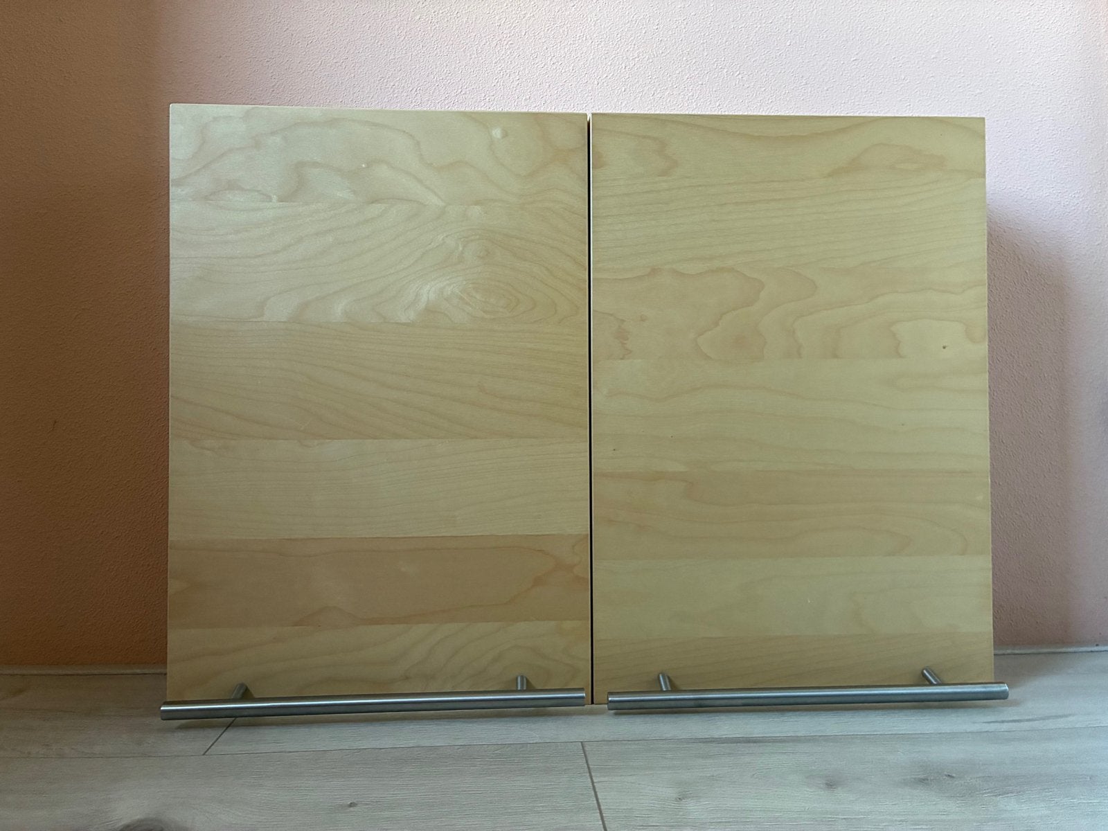 Badkamer/wandkastje met deuren en glazen planken van IKEA, Ophalen, Gebruikt, Overige typen, 50 tot 100 cm