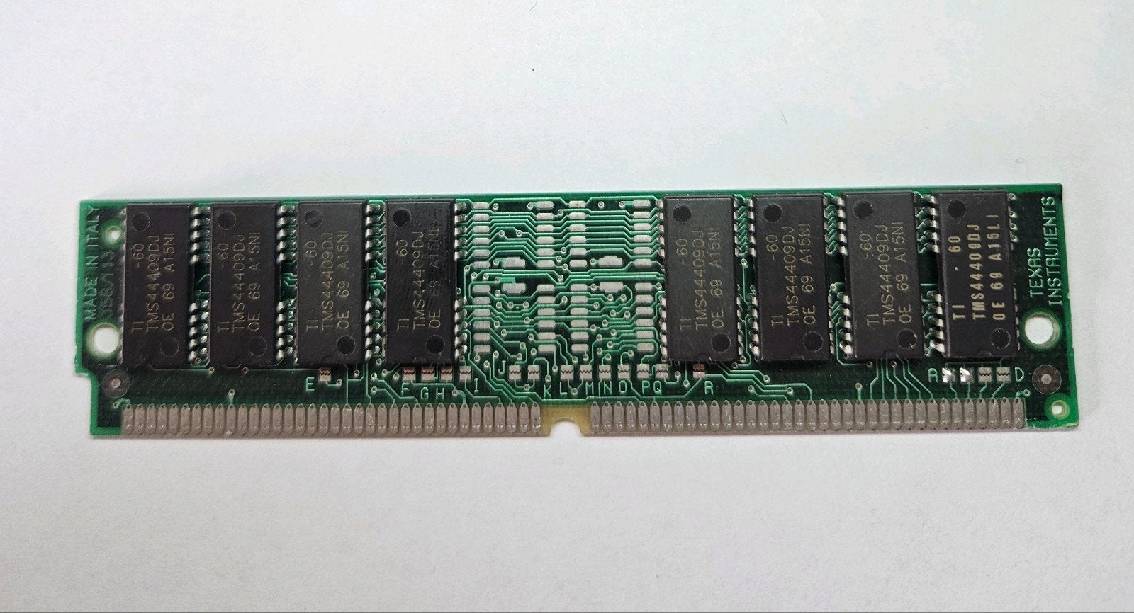 4MB Texas Instruments TMS44409-60 72-pin SIMM EDO RAM – 60ns, Ophalen of Verzenden, DDR, Desktop