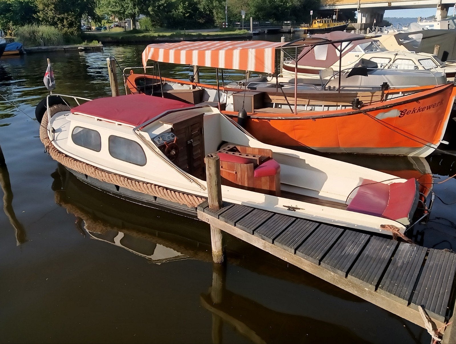 Half kajuit sloep 6,5m met zuinige Daihatsu diesel, Watersport en Boten, Binnenboordmotor, Antifouling, Diesel, Ophalen of Verzenden