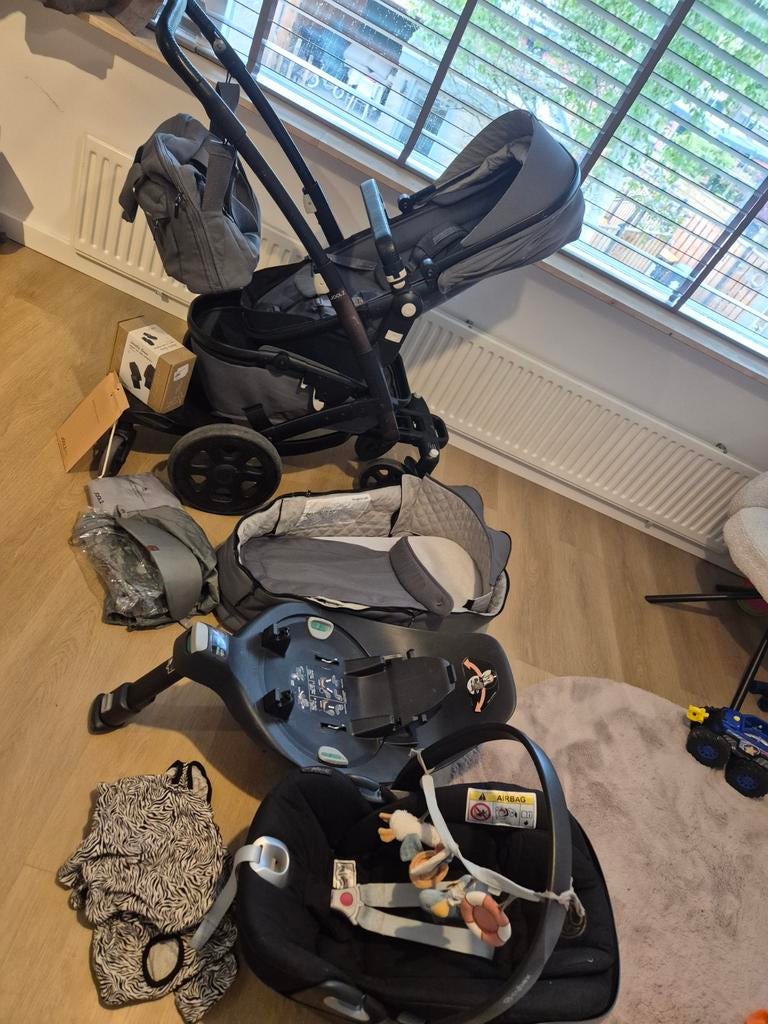 Joolz Geo 2 compleet met Cybex Cloud Z en Base, Kinderen en Baby's, Kinderwagens en Combinaties, Gebruikt, Met autostoeltje, Combiwagen