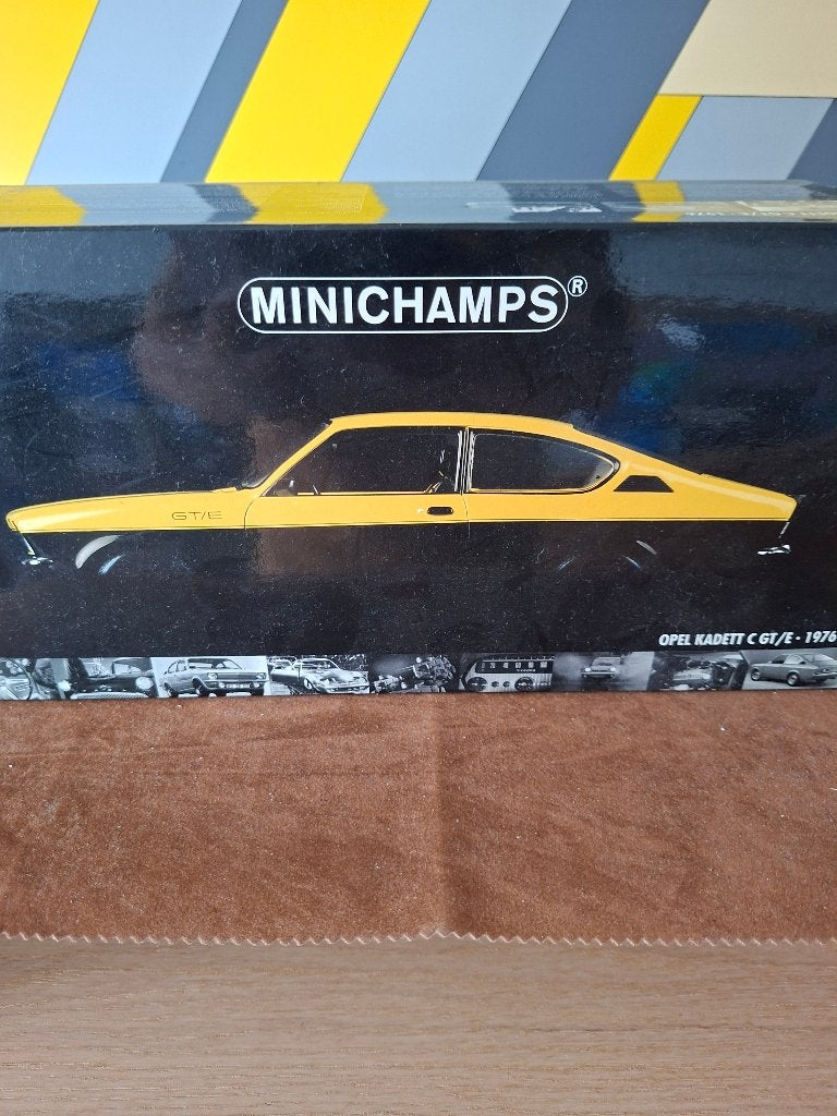 opel kadett c coupe  gt/e  1/18, Hobby en Vrije tijd, Modelauto's | 1:18, Ophalen of Verzenden, Nieuw, Auto, MiniChamps