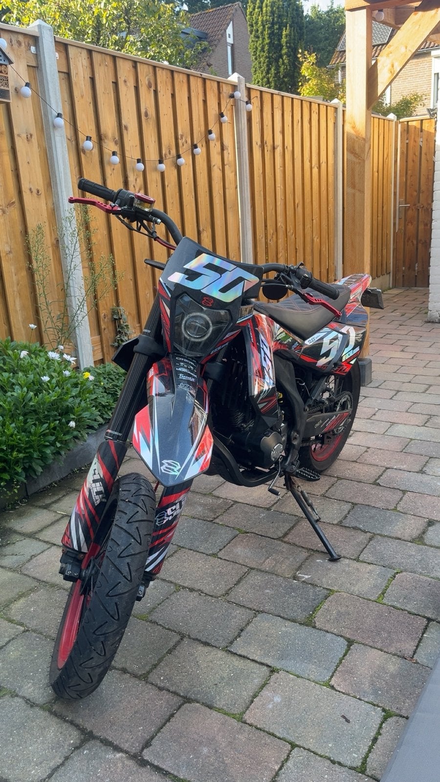 Orion brom supermoto 125cc, Ophalen of Verzenden, Zo goed als nieuw, Overige typen