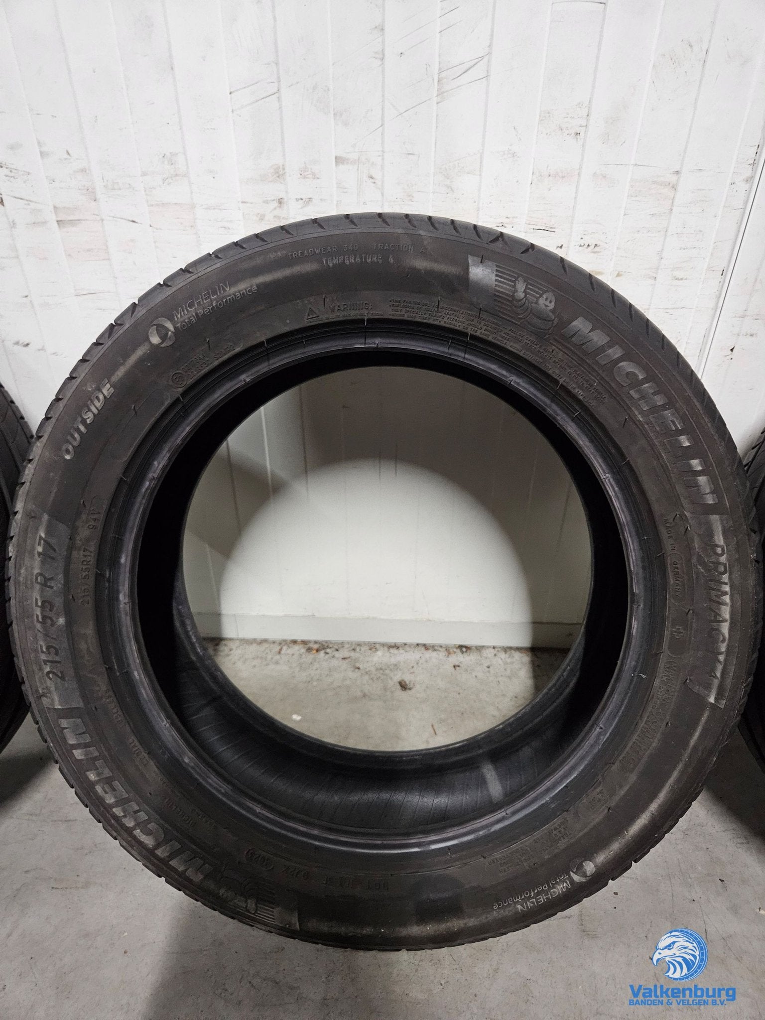 6-7mm! Zomerbanden 215/55R17 Michelin Primacy 4, Auto-onderdelen, Banden en Velgen, -, -, 17 inch, Ophalen of Verzenden