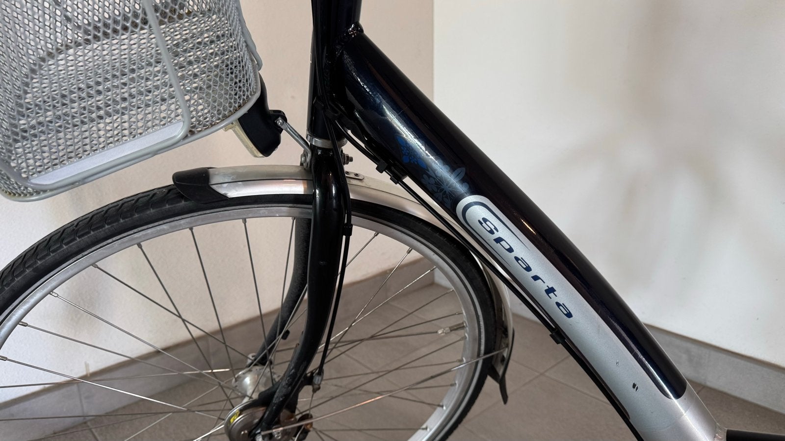 Sparta Stilio Damesfiets - Blauw/Zilver - 7 Versnellingen, Fietsen en Brommers, Ophalen, Sparta, Gebruikt, Versnellingen