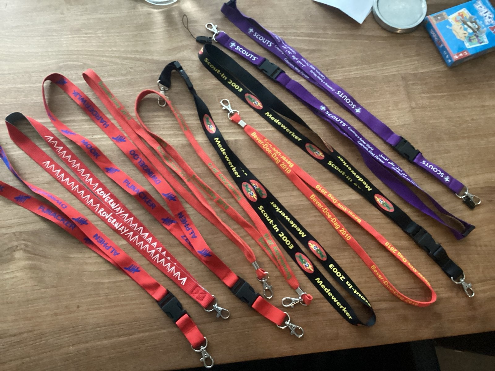 Scouting Keycords - Diverse uitvoeringen, Verzamelen, Ophalen of Verzenden, Zo goed als nieuw, Overige typen