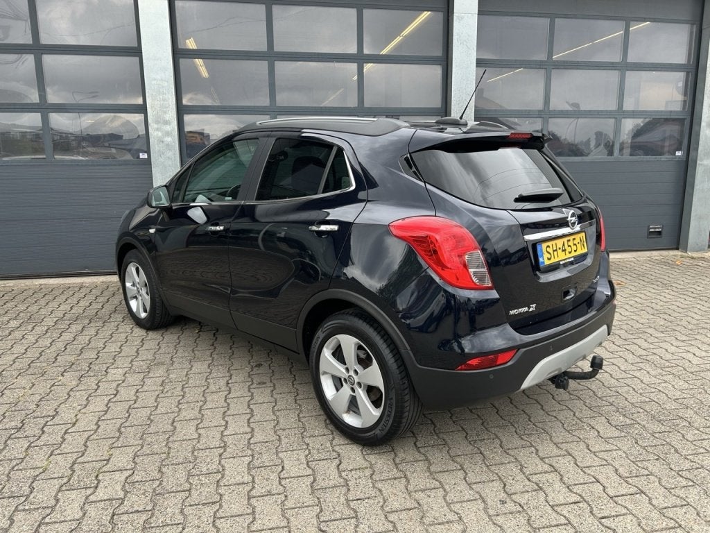 Opel Mokka X 1.4 Turbo 140pk Innovation, Voorwielaandrijving, Gebruikt, Zwart, Blauw