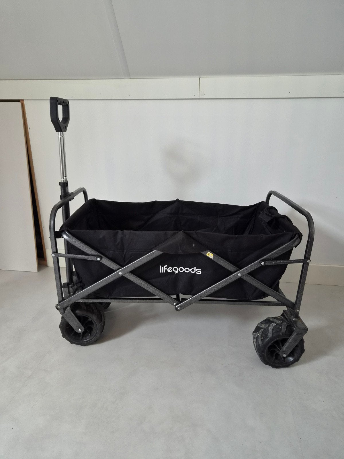 Lifegoods bolderkar - mist een bout, Caravans en Kamperen, Bolderkarren, Ophalen, Gebruikt