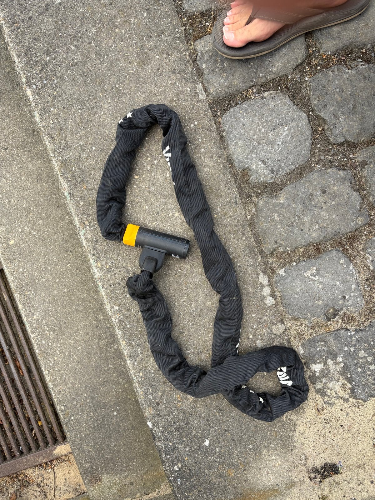 Vinz ketting slot 2 meter, Ophalen, Gebruikt, Kettingslot