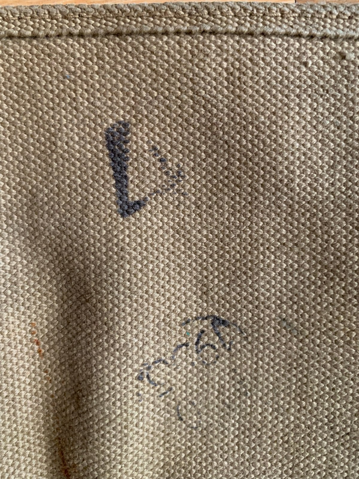 Vintage militaire tas / rugzak - Leger groen, Ophalen of Verzenden, Landmacht, Overige gebieden, Overige typen